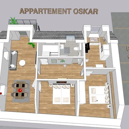 Helles Apartment Mit Balkon In Toplage! Трабен-Трарбах Экстерьер фото