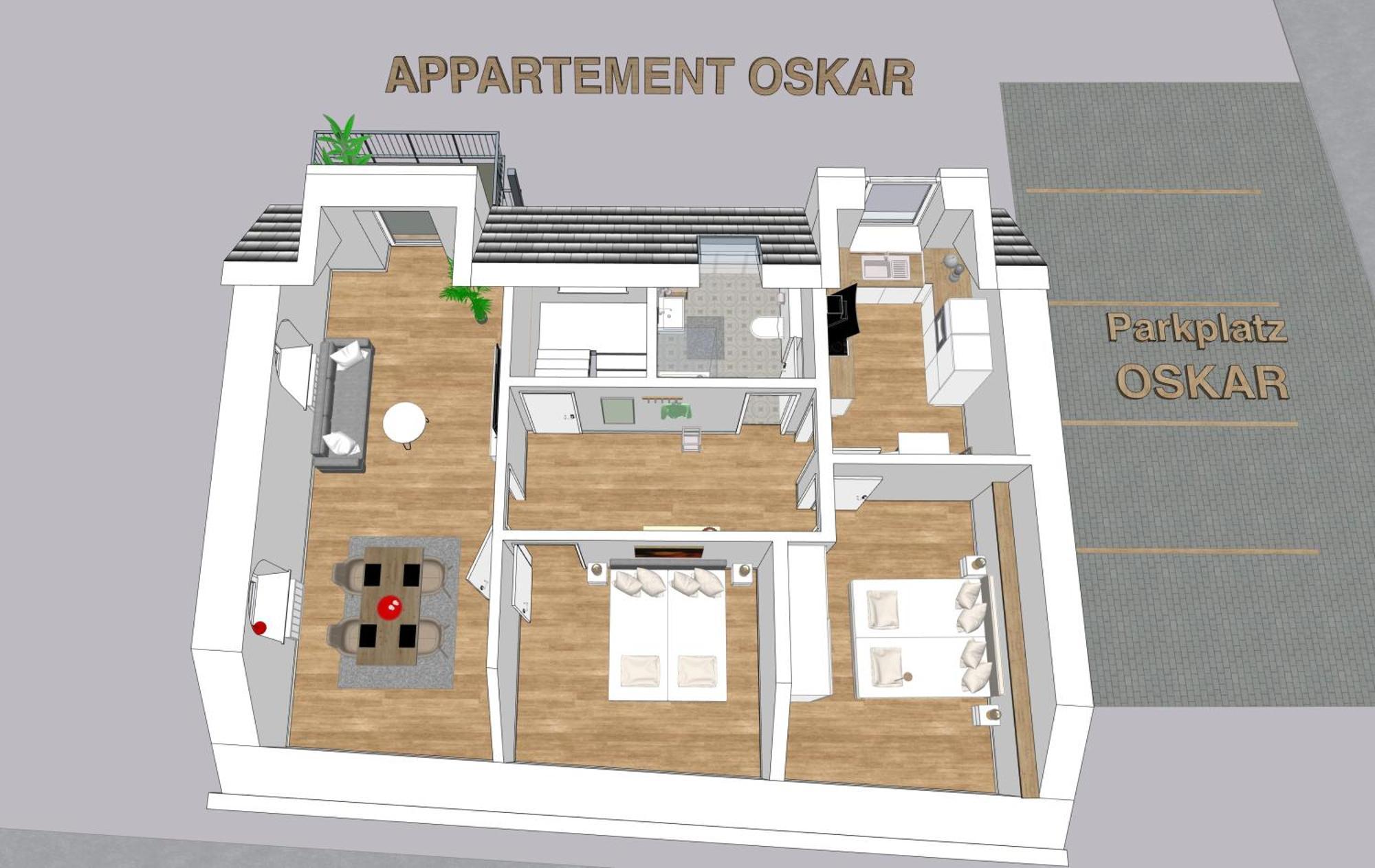Helles Apartment Mit Balkon In Toplage! Трабен-Трарбах Экстерьер фото